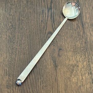 Vintage Silver Plated Stuffing Spoon Saks Fifth Ave
